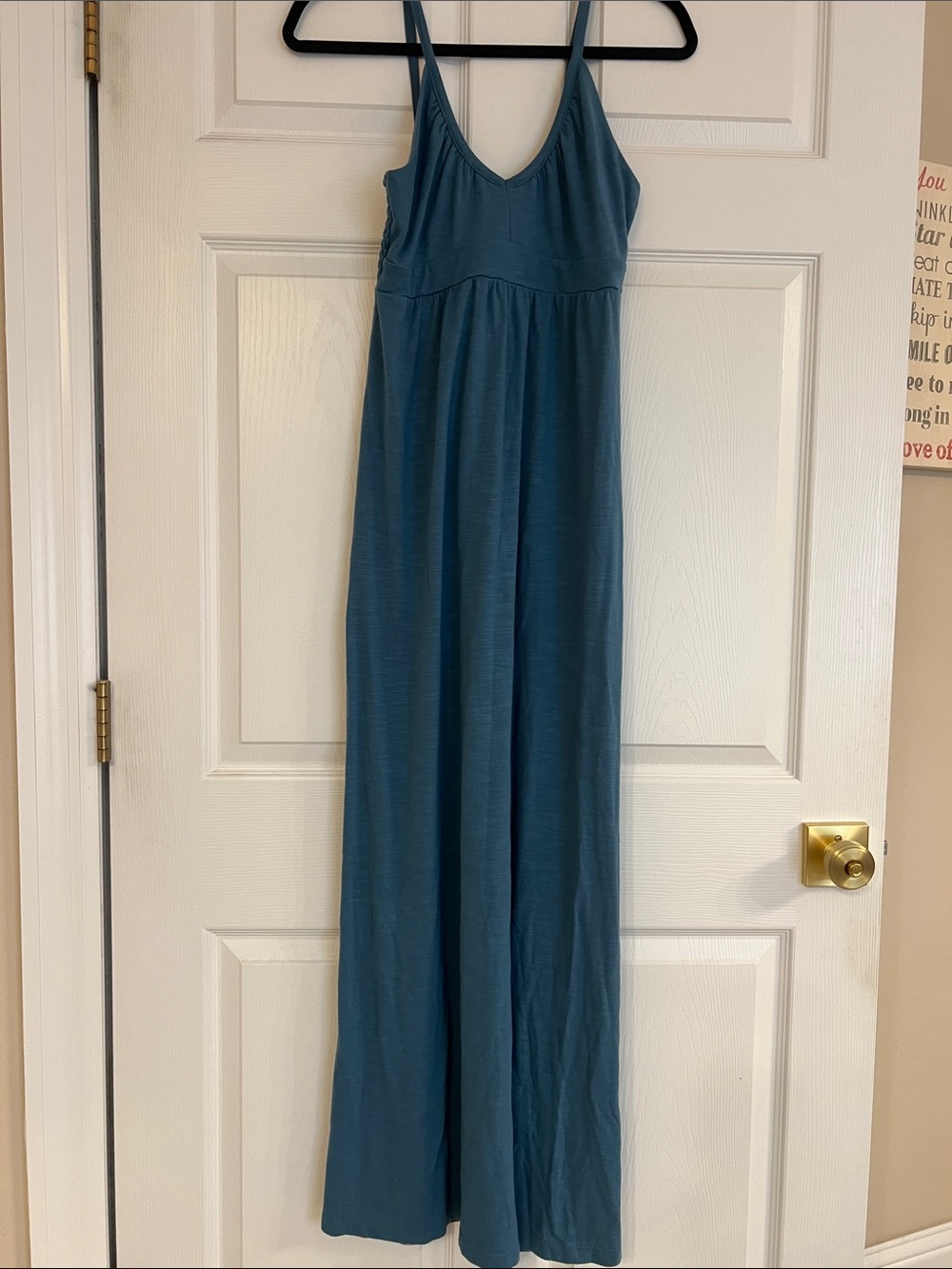 Old Navy blue maxi dress Small